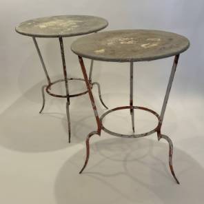 Pair of French side tables 